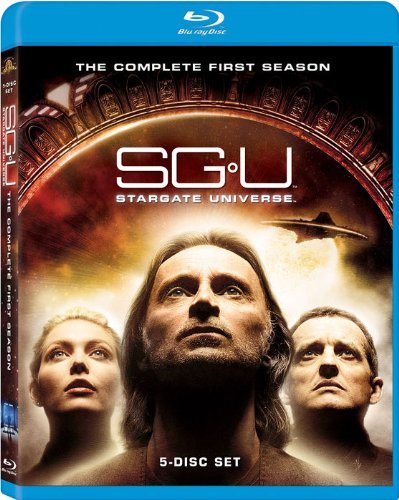 SGU: Stargate Universe: The Complete First Season [Blu-ray] cover